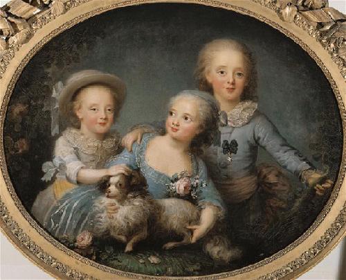 unknow artist The children of the comte d'Artois